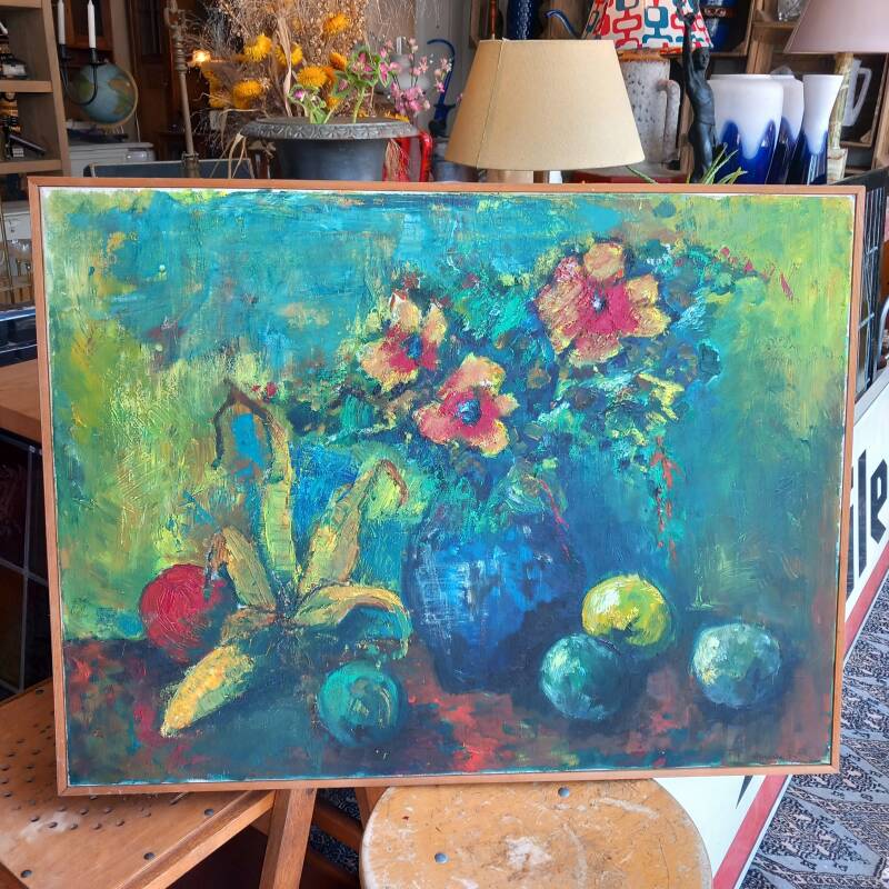 Schilderij in acrylverf door Hanneke Leijsen (Kerkrade 1967).